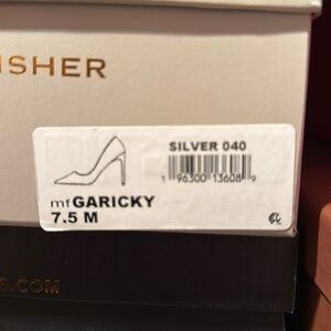 Marc fisher garicky heels silver/pink